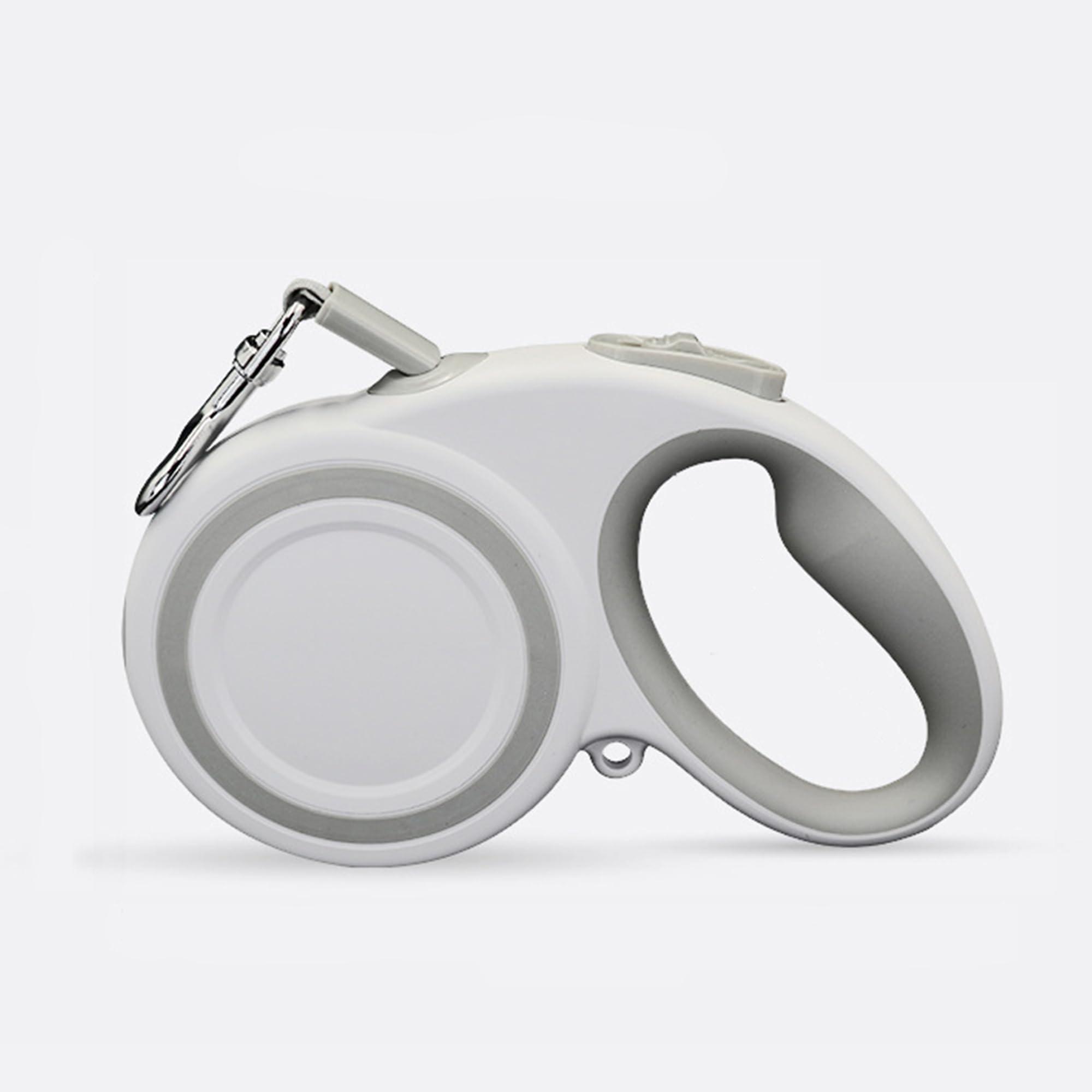 XCXQ 360° Tangle-Free Retractable Dog Leash, Heavy Duty Reflective Nylon Tape Lead 10 ft Long, up to 44lbs, One Touch Quick-Lock Braking System &