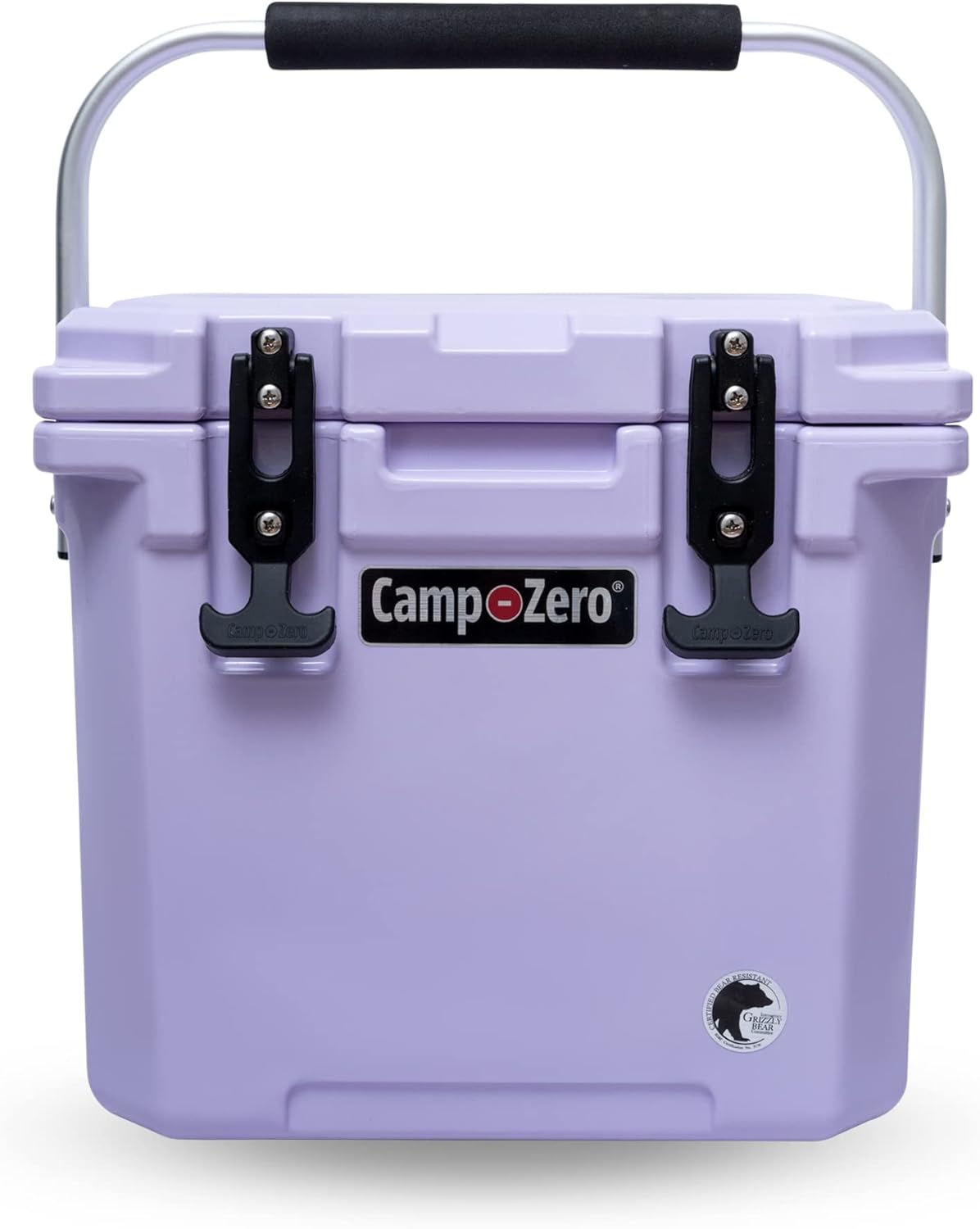 CAMP-ZERO 12 | 12.6 Qt. Premium Cooler with Molded-in Cup Holders and Folding Aluminum Handle