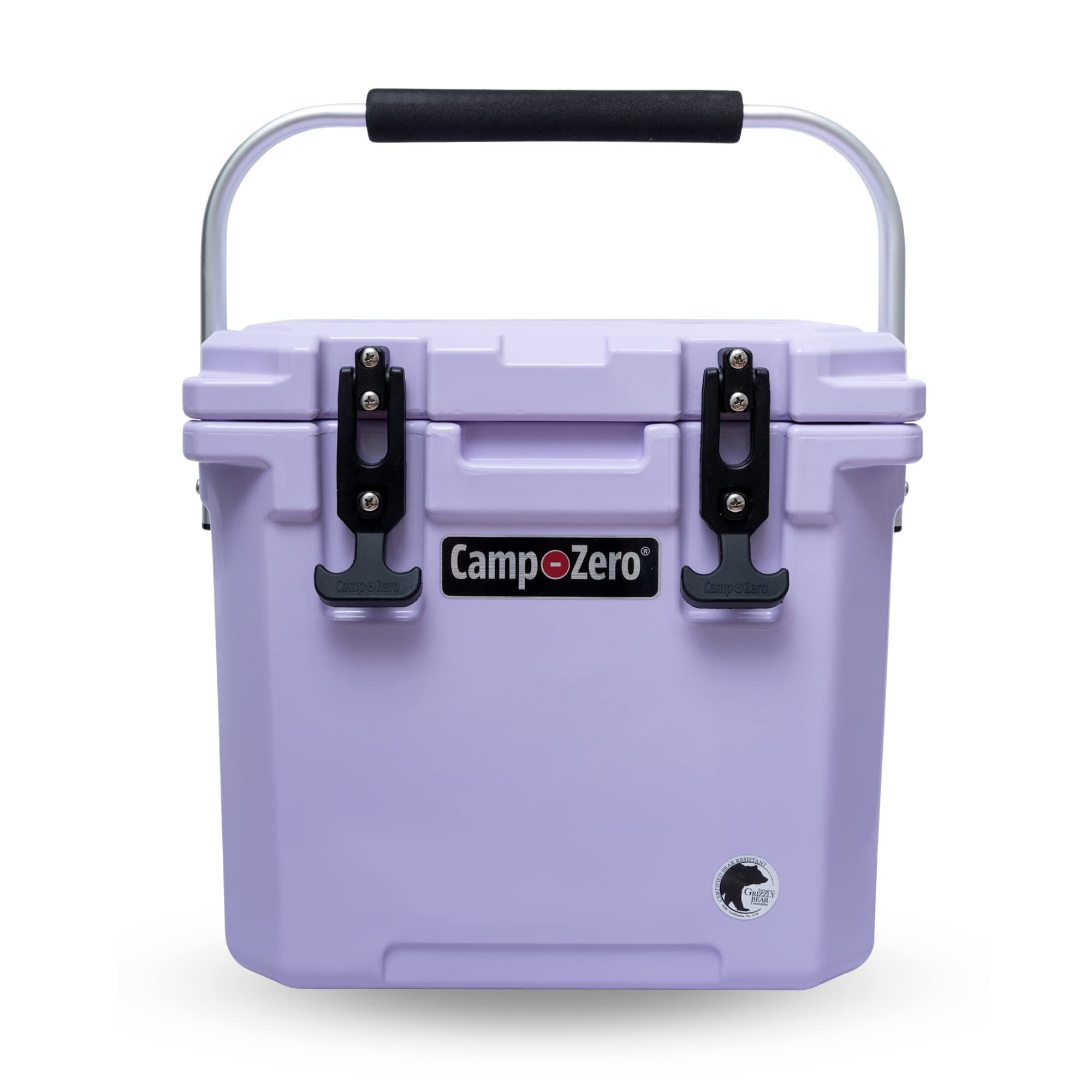 CAMP-ZERO 12L-12.6 Quart Portable Hard Cooler Ice Chest, Perfect for Drinks, Lunch, Beach, Picnics, Boating, Camping and Travel with 2 Molded-in Cup