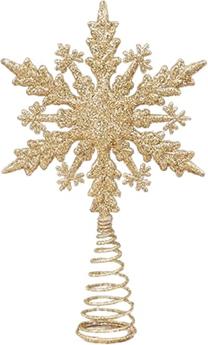 Miniatura 1 de Decoración de estrella para árbol de Navidad, decoración de árbol de Navidad, decoración de árbol de Navidad con purpurina, diseño único de estrella
