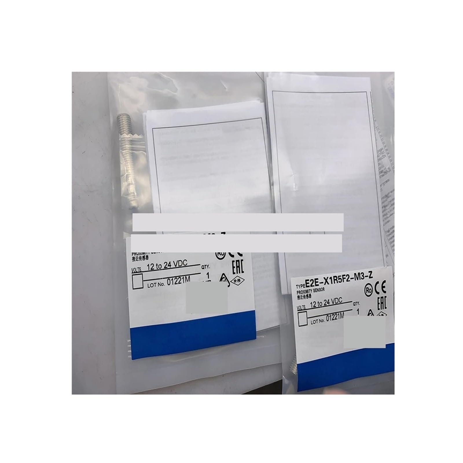 Détecteur de proximité E2EL-X1R5F1-M3 capteur inductif M3 pour automatisme