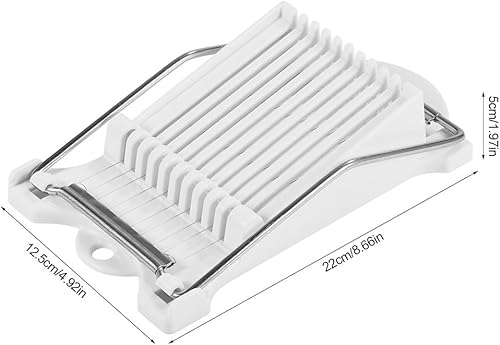 Miniatura 7 de Alambres de acero inoxidable Cortador de alimentos de cocina para almuerzo Carne Jamón Huevo hervido Queso Sushi Corte de frutas