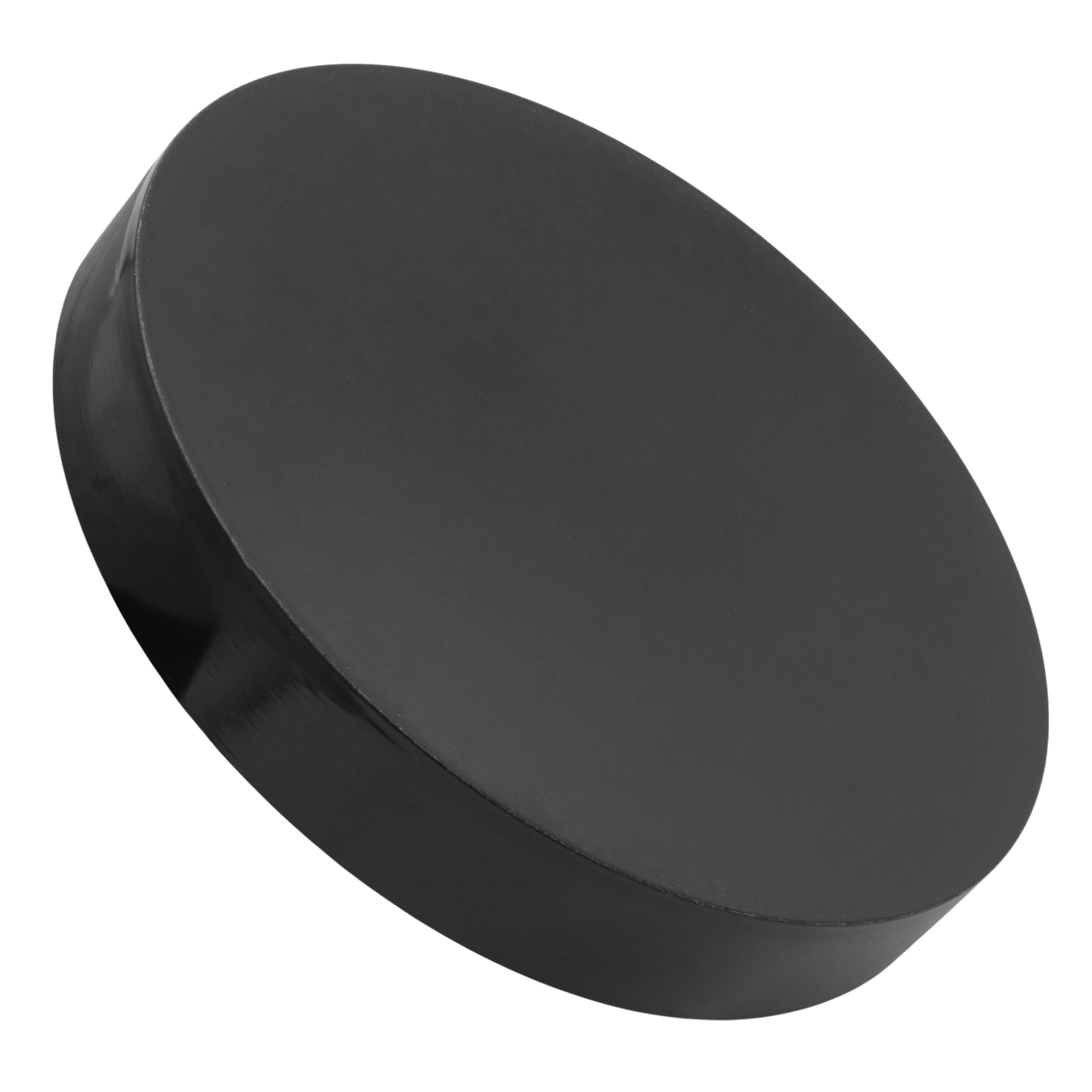 Plateau décoratif en métal noir – 25 cm – Assiette à bougie avec bord – Bol décoratif pour serveur ou cadeau