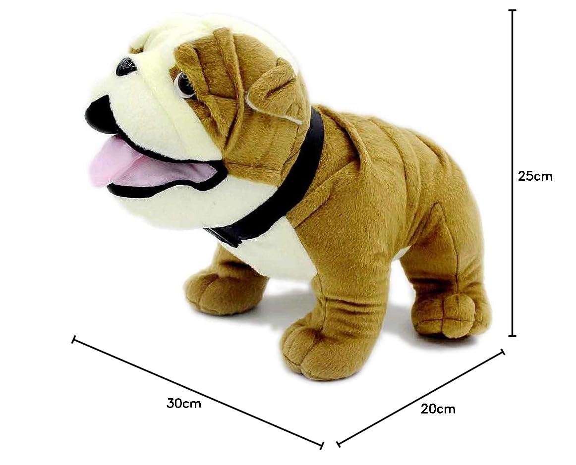 Amazon.co.jp: VACHICHI (バチチ) かわいいぬいぐるみ ブルドッグ