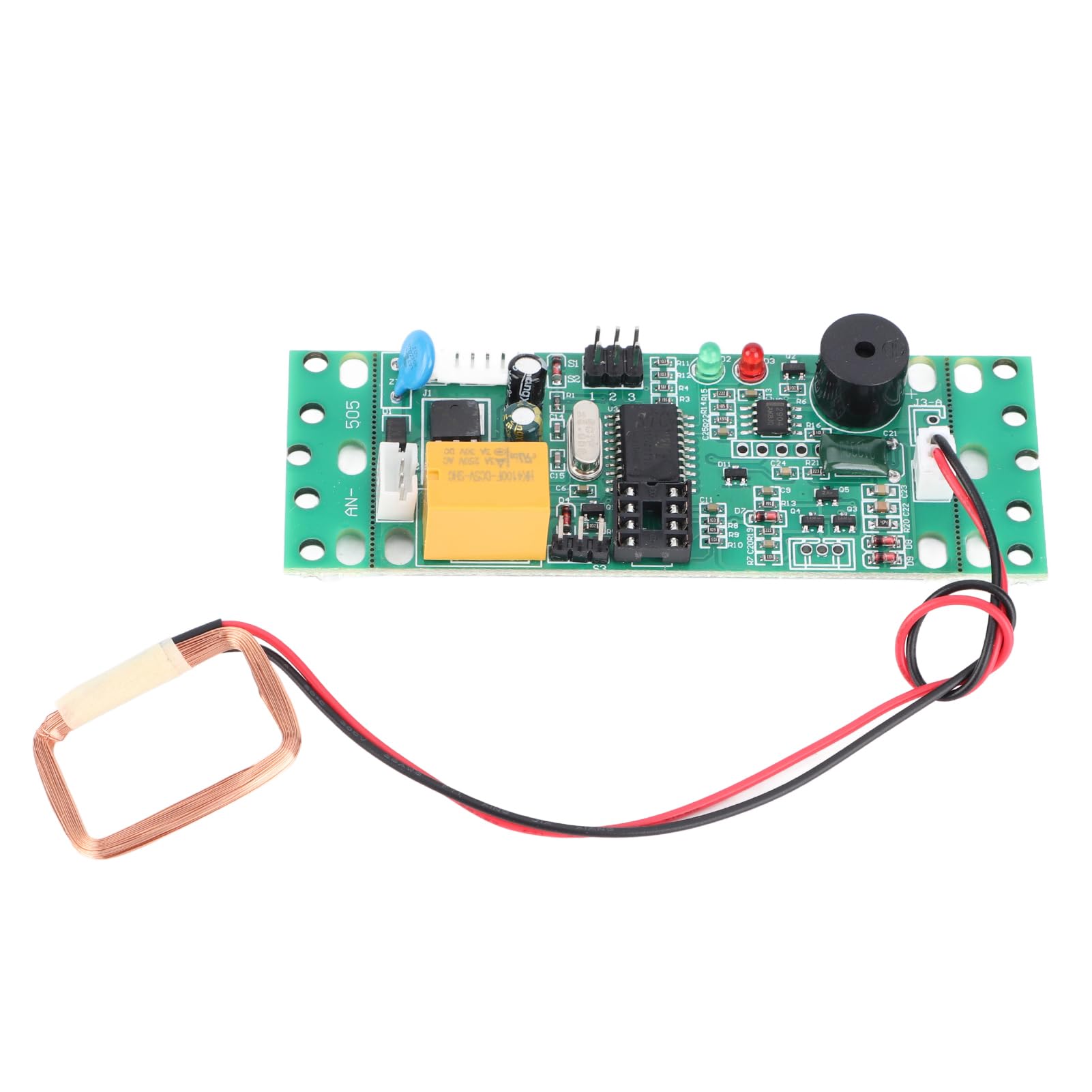 Generic Módulo de Control de Acceso de 125khz, Lector Integrado de Rendimiento Estable con Diagrama de Cableado para Cerraduras de Controlador de Acceso de 9-12V