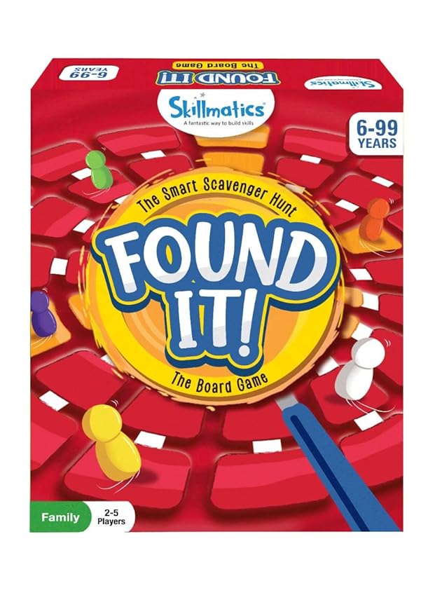 Buy Skillmatics Board Game Found It Gifts, Super Fun Family Game