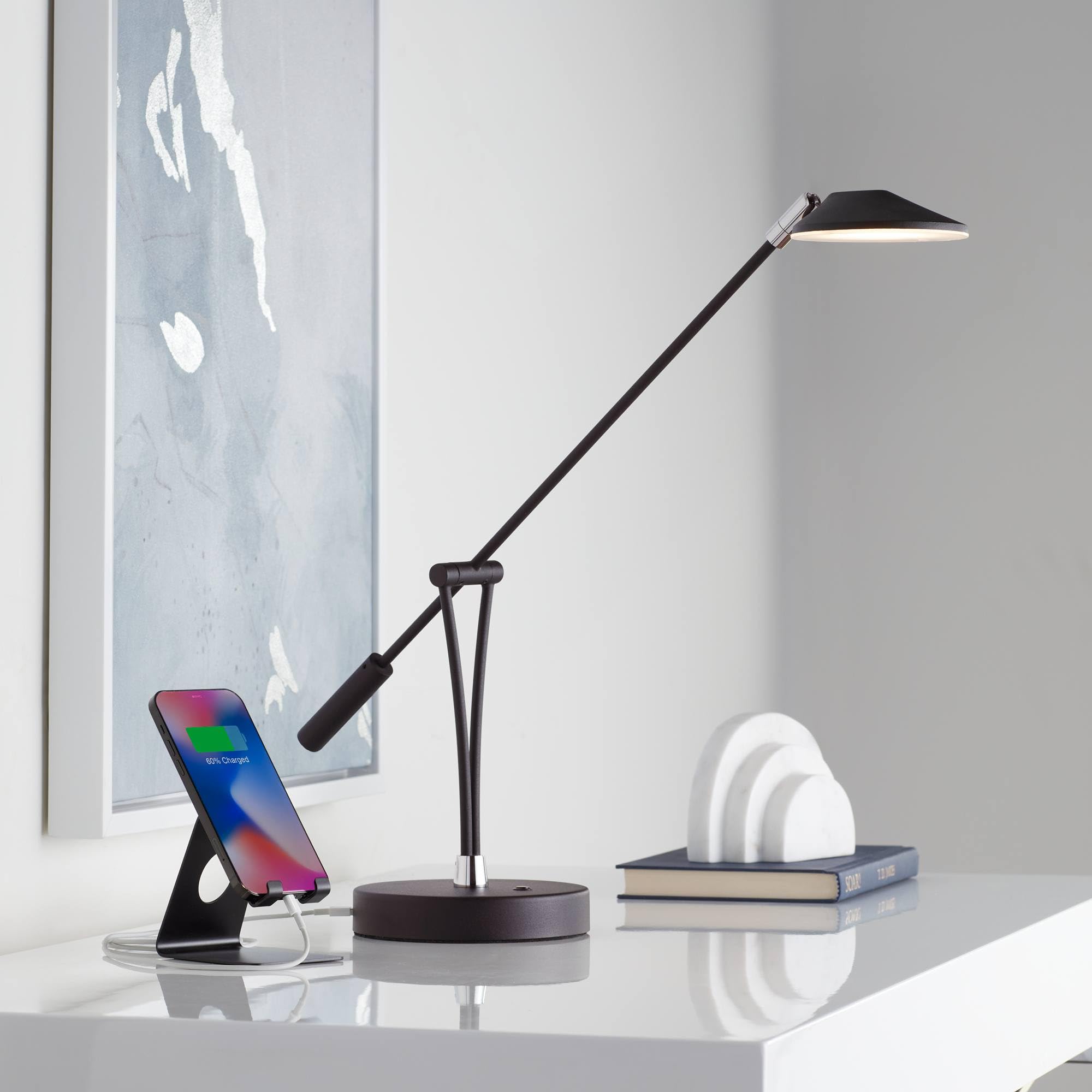 360 Lighting Arnie Modern Desk Lamp 20 High With Usb Desertcart