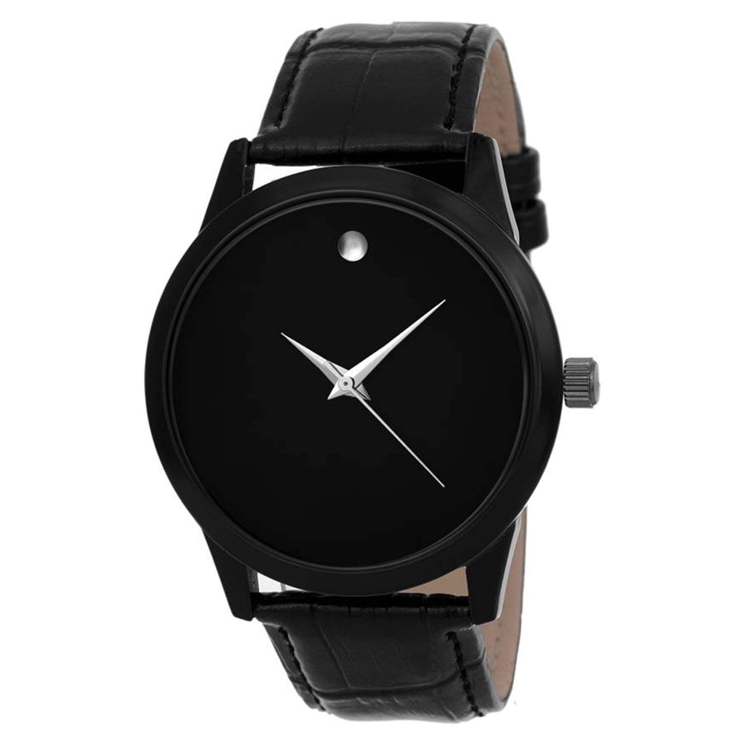 Watch City Stainless Steel Chain Strap Black Dial Casual Watch for Men | Gift for Boy Friends and Brother Pack of 1 (Silver) (B07L9DVRHF) Amazon Price History, Amazon Price Tracker