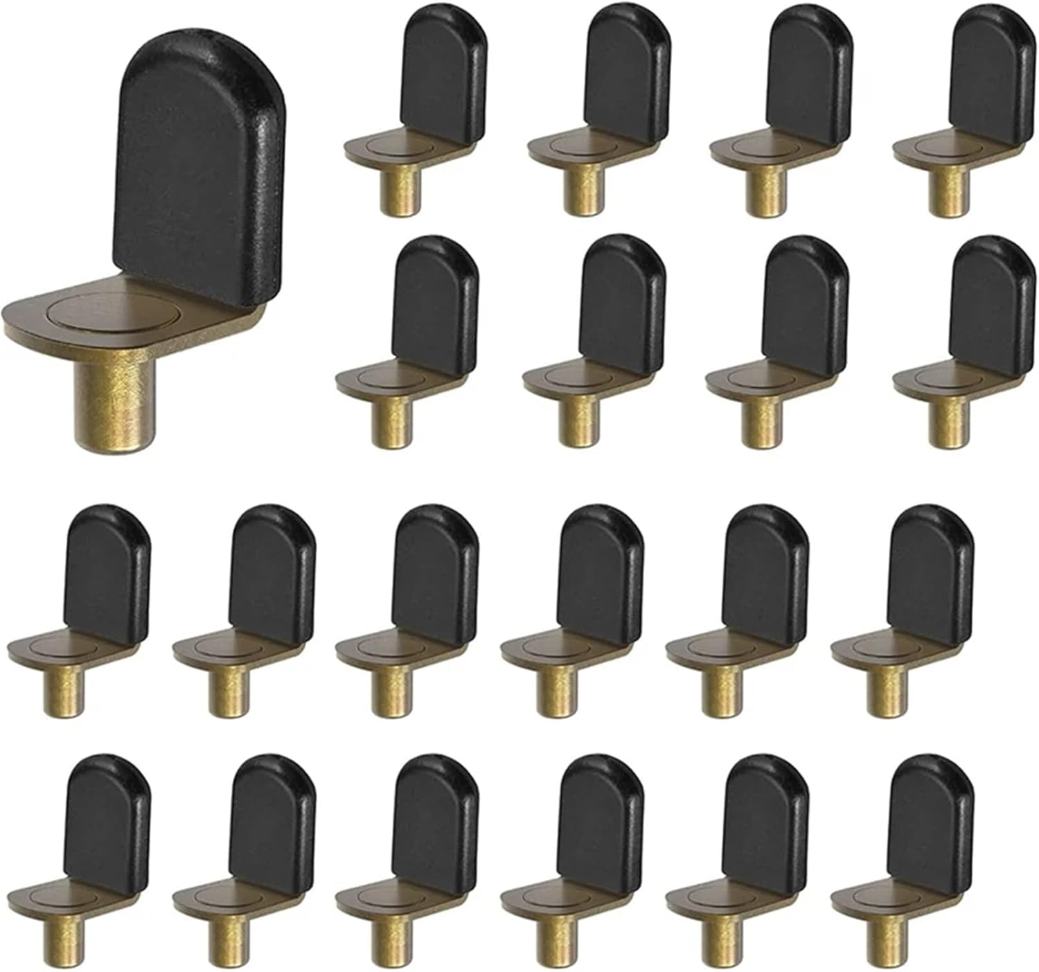 Shelf Pins 150Pcs Glass Supports Furniture Cabinet Closet Bookcase Shelf Bracket-Style Pegs for Shelves Bookshelf Bookcase Cupboard