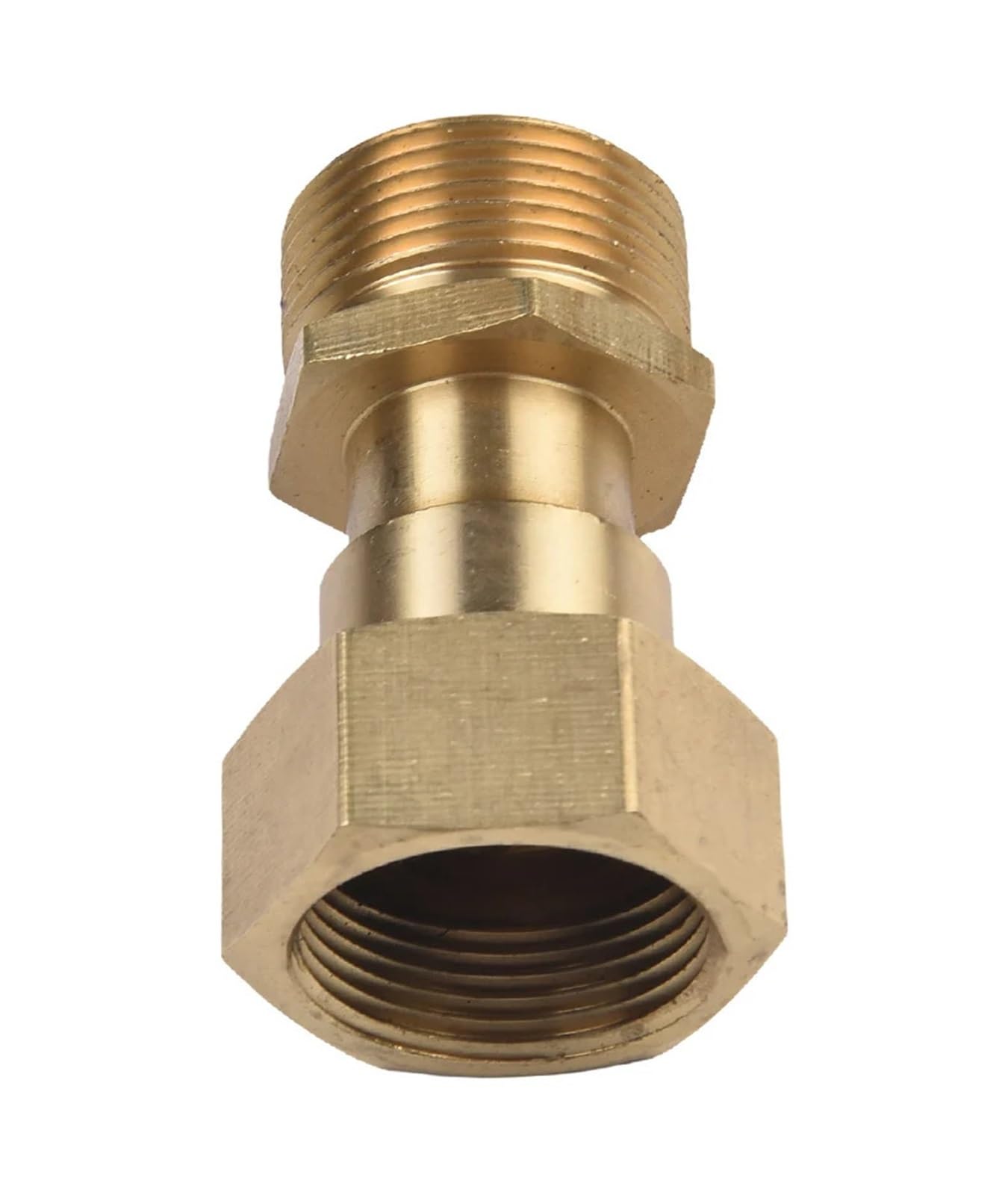 Adattatore M22 per idropulitrice con connettore girevole in ottone da 14 mm per maggiore movimento e durata, ideale per idropulitrici e applicazioni di pulizia