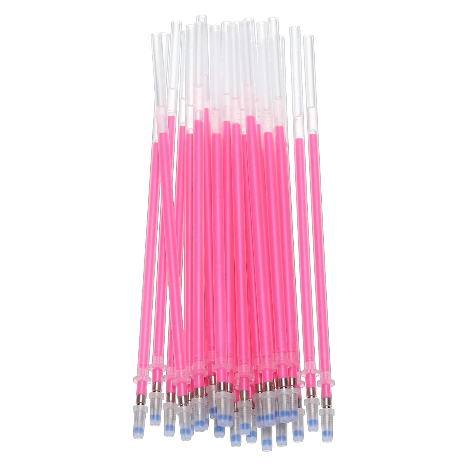 PATIKIL 0.8mm Gel Pens Refills, 24 Pack Sparkle Metallic Ink Bold Point for Adults Coloring Books Scrapbooking Art Drawing Journaling, Pink