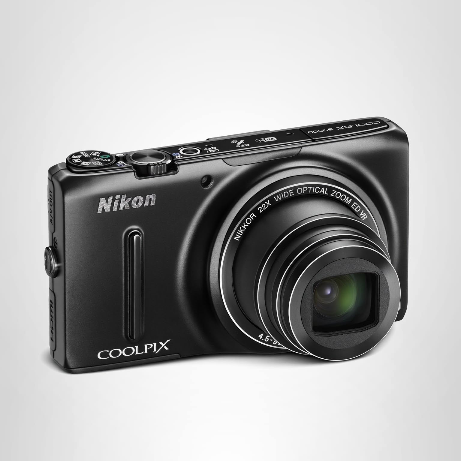 Amazon.com : Nikon COOLPIX S9500 Wi-Fi Digital Camera with 22x