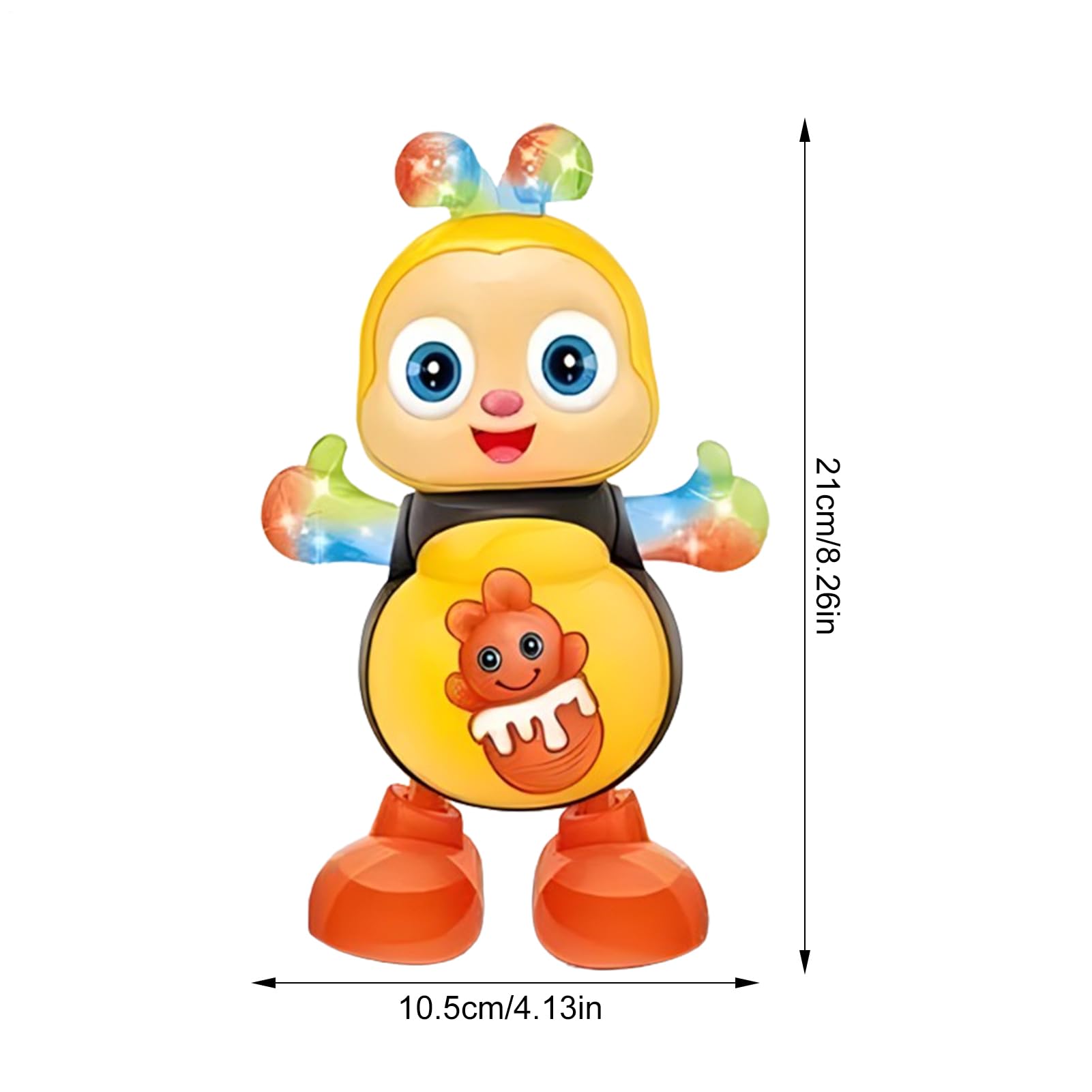 Abejas danzantes eléctricas, juguetes para niños, muñecas musicales con luces y música (negro) Ehuebsd libre de BPA | en línea Abejas danzantes eléctricas, juguetes para niños, muñecas musicales con luces y música (negro) Ehuebsd libre de BPA | en línea
