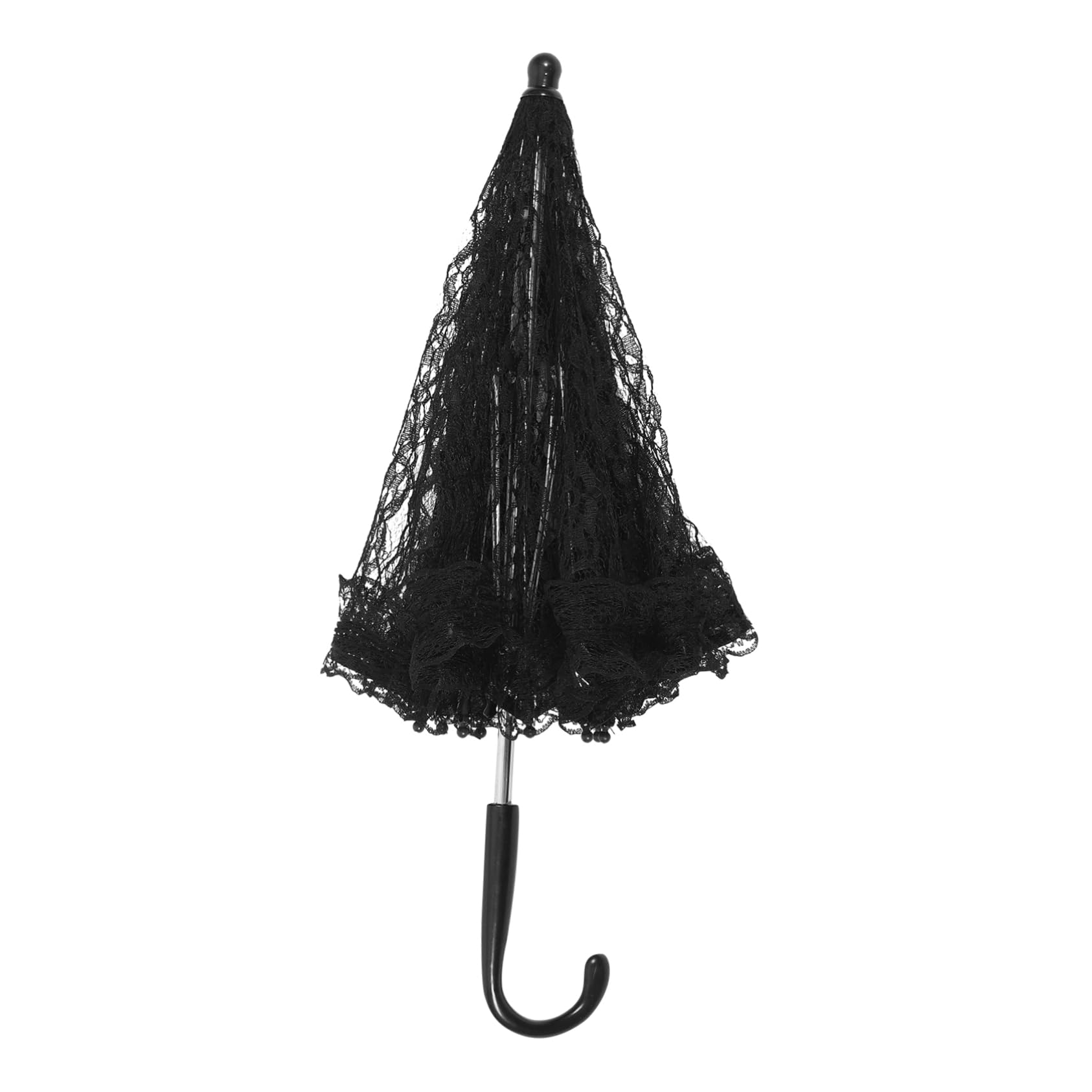 2 Pièces Dentelle Parapluie Parapluies De Mariage Dame Costume s Mariée Accessoire Prop Voile De Mariée Parasol Nuptiale Mariage Décoratif
