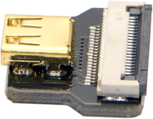 Vista 88 de chenyang Grosor 0.012 in Paso 0.020 in 20Pin Cinta Flexible Cable plano 1.64FT/0.5M para conector HDMI, Raspberry Pi, GoPro, Mini Display, Dron