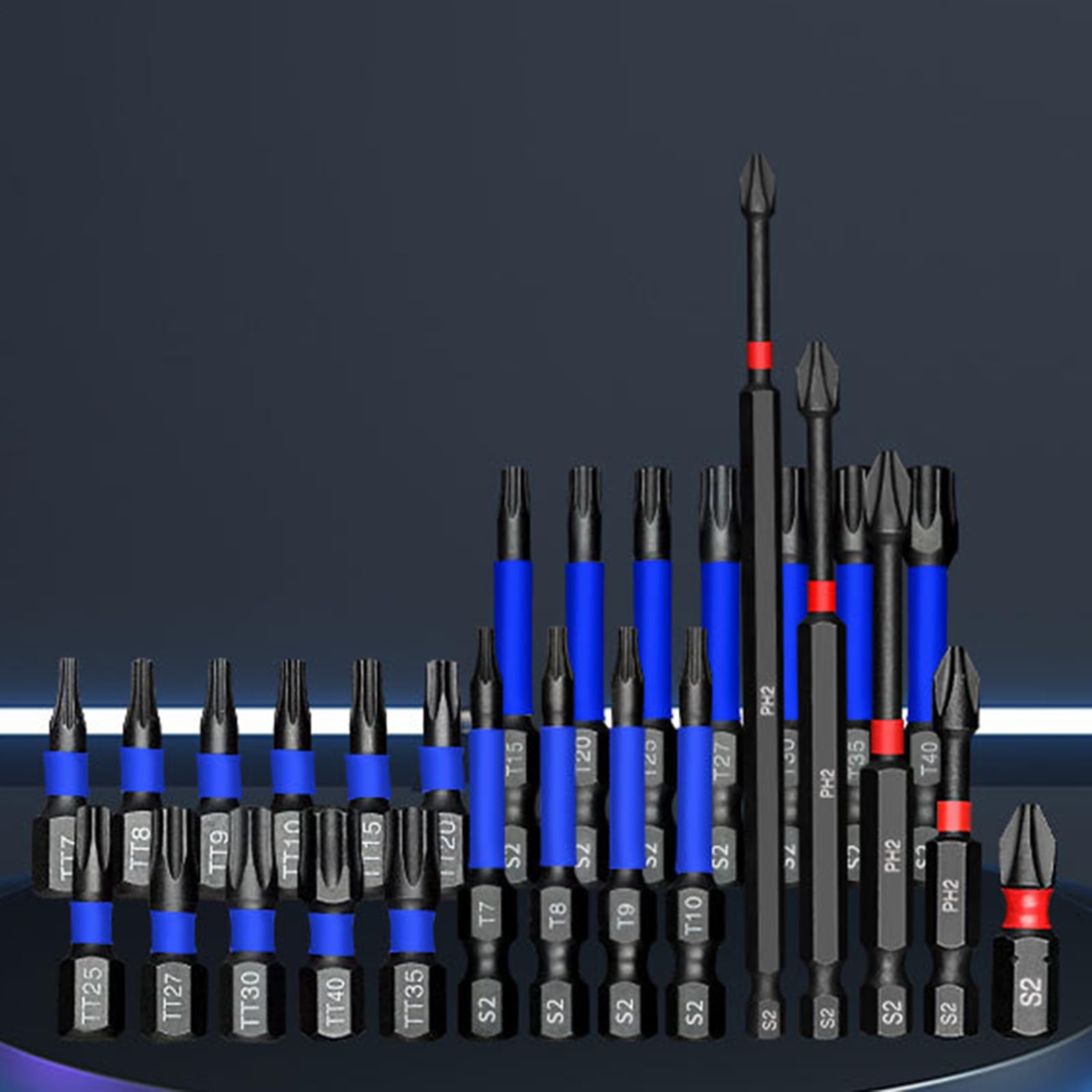 Set Avvitatore per Dadi 46 Pezzi Teste Profonde per Dadi