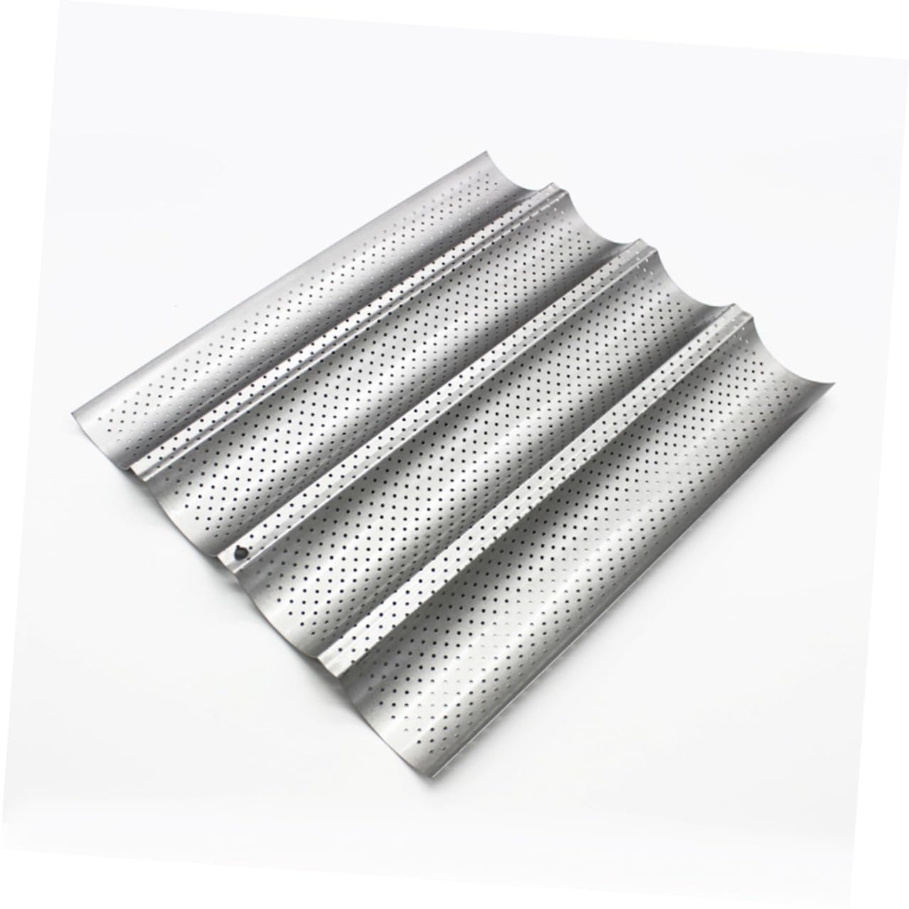 Perforierte Kastenform aus Kohlenstoffstahl für Brote Backofen und Toaster Geeignet Ø Hitzebeständig bis Antihaftbeschichtet Spülmaschinengeeignet Zufällige Farbe