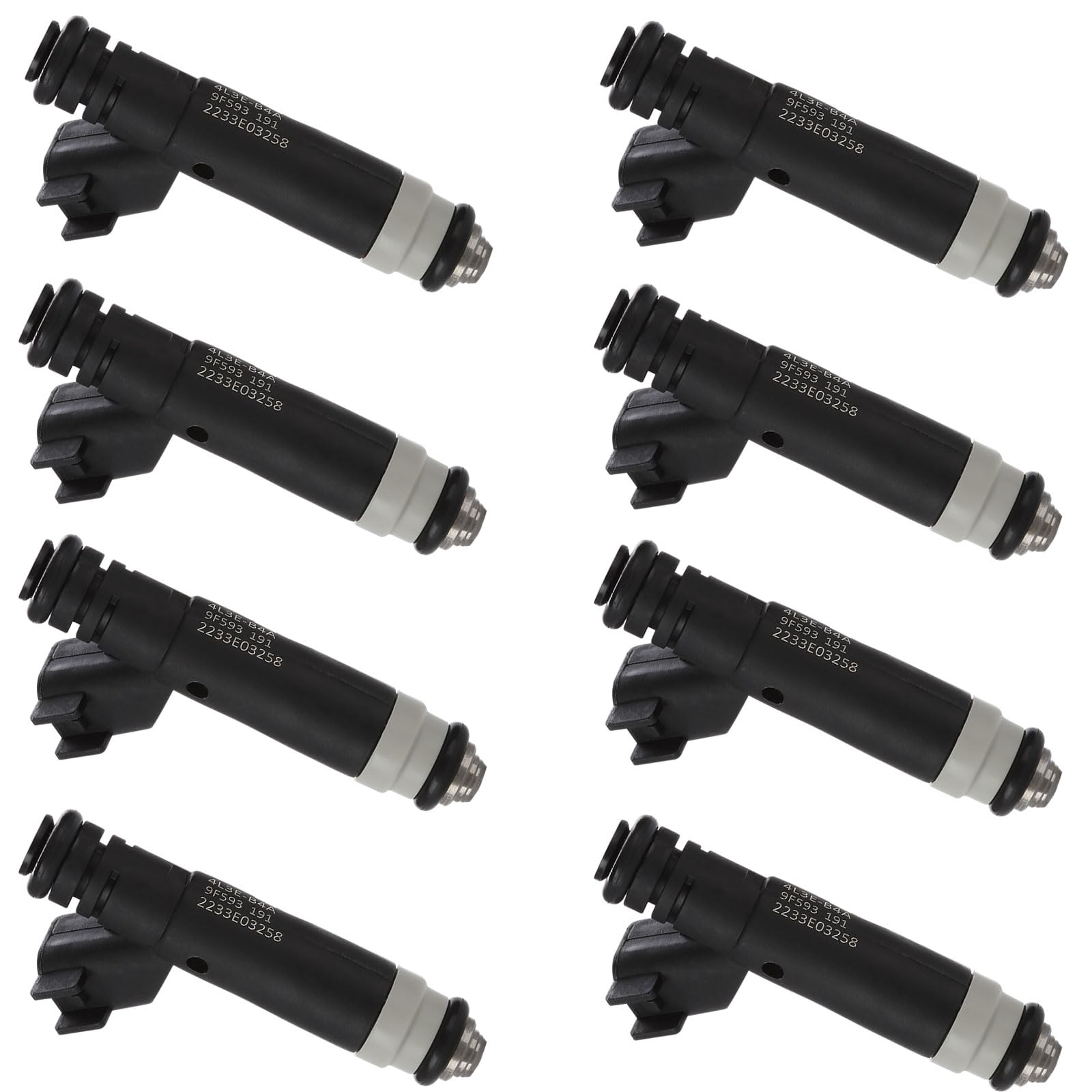 8pc Siemens Remanufactured Fuel Injectors For 2004-2008 Ford F-150 4.6L V8 (4L3E-B4C)