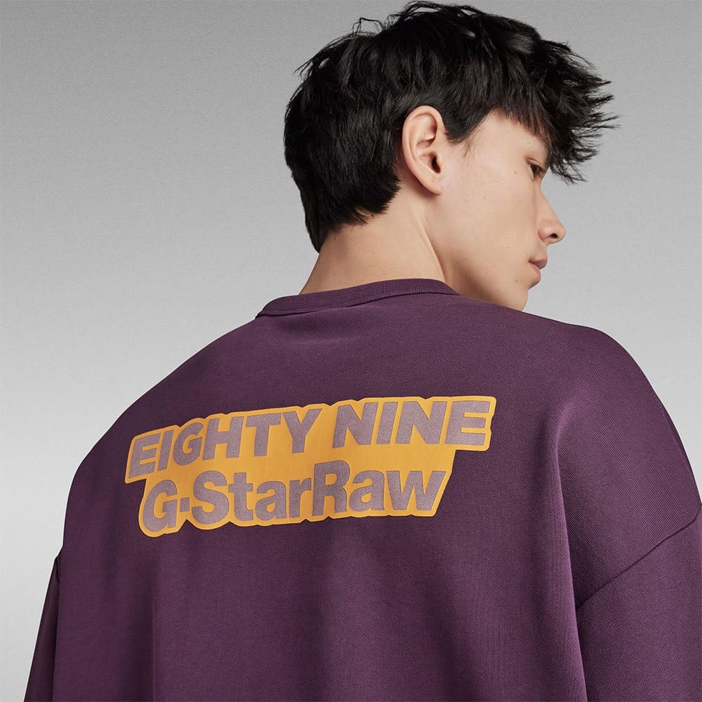 G-STAR Hombre Moto Sport Graphic Loose Sweater