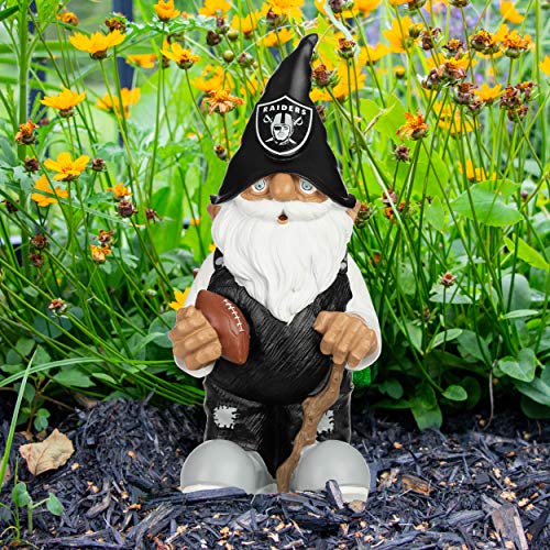 Image of NFL Resin 11.5 inch Team Logo Outdoor Garden Statue Gnome