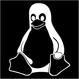 11.8x14cm Cute Pingwin Naklejki Styling Vinyl Dekoracyjne Naklejki Samochodowe Naklejki Naklejka Czarny/Srebrny C9-1287 NMHWRHJ (Color : Silver)