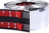 Vista 13 de Moldura cromada automotriz de 16 pies, 1-3/16 pulgadas, molduras cromadas resistentes para automóvil, protección UV, a prueba de arañazos