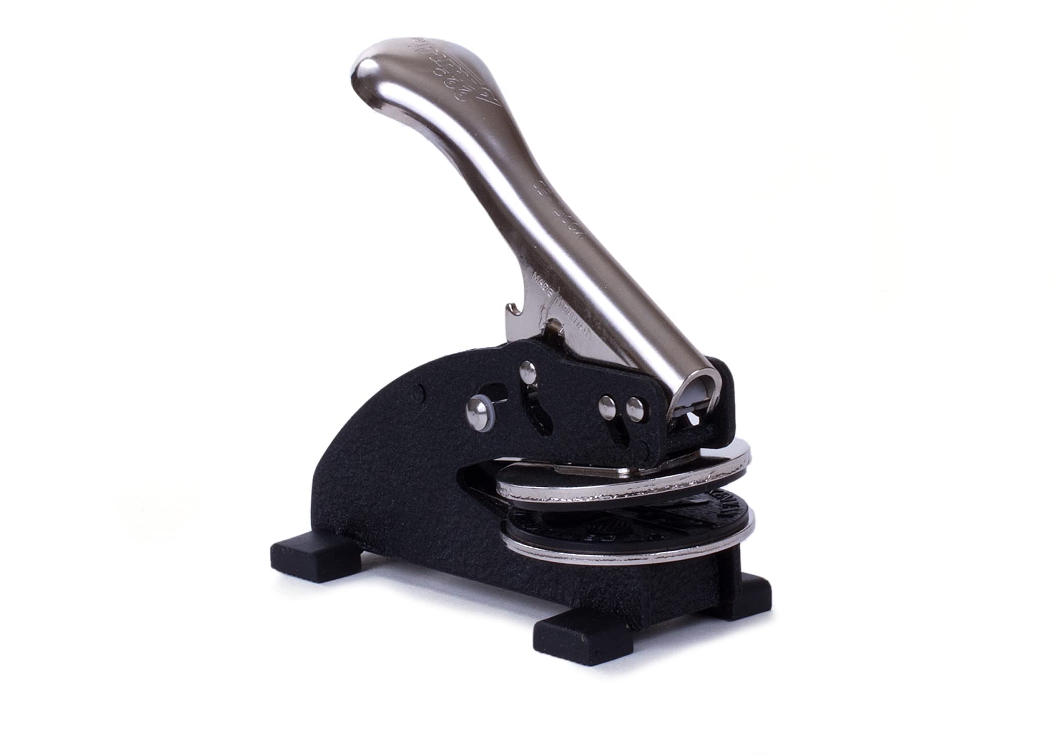 Shiny ED – Alicates de gofrado personalizados – Logo – Ø 50 mm