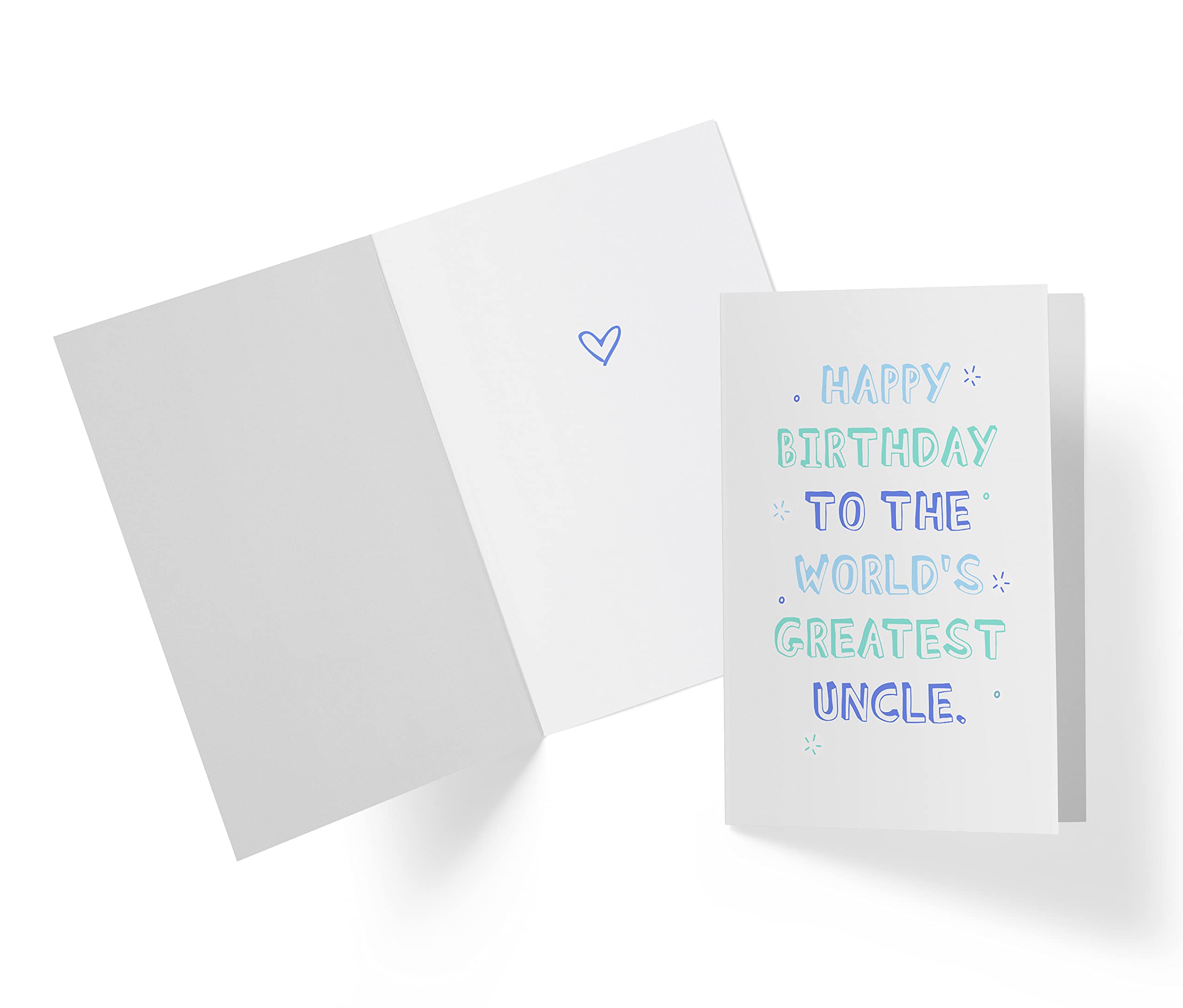 Amazon.com : Sweet and Funny Uncle Birthday Card, Happy Birthday Card For  Him, Single Large 5.5 x 8.5 Greeting Card, Happy Birthday Uncle Cards, Birthday  Card Uncle, Birthday Card For Uncle -