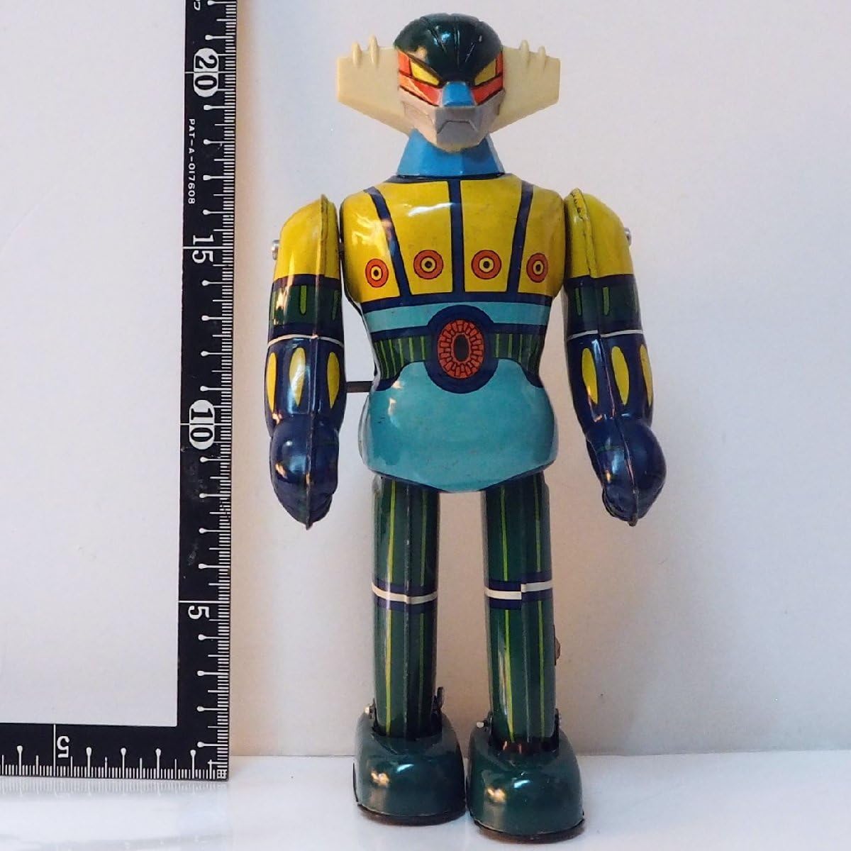 Amazon.co.jp: タカラ鋼鉄ジーグ 動作確認済当時物ブリキ ゼンマイ歩行  