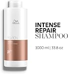Wella Professionals Fusion Shampooing de réparation intense pour les cheveux endommagés & Protège contre la rupture des cheveux pour les cheveux lisses et soyeux