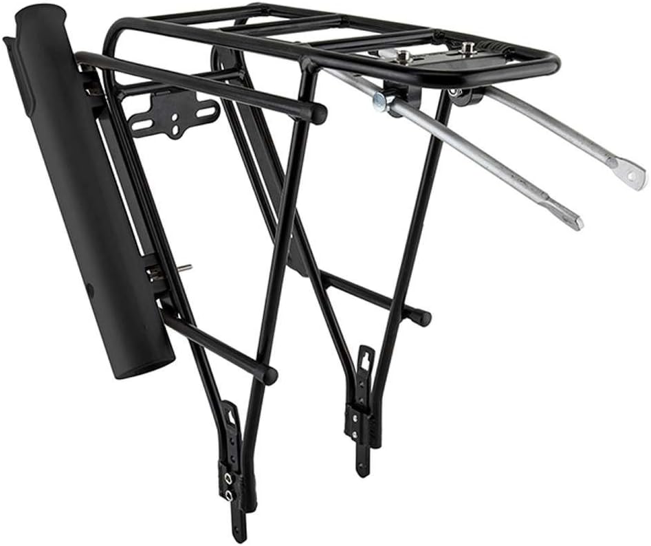 Sunlite Ramblin Rod Rear Bicycle Rack in Alloy - Universal Design - JPA1232T