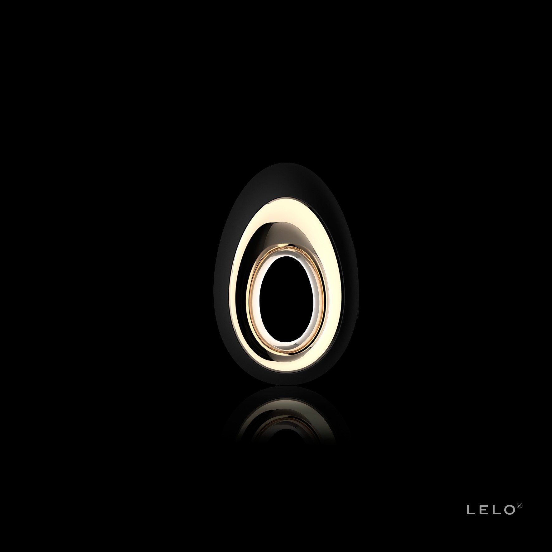 LELO ALIA Raffinato Vibratore Clitorideo, Nero - Un Sex Toy dalla forma insolita per stimolare il clitoride