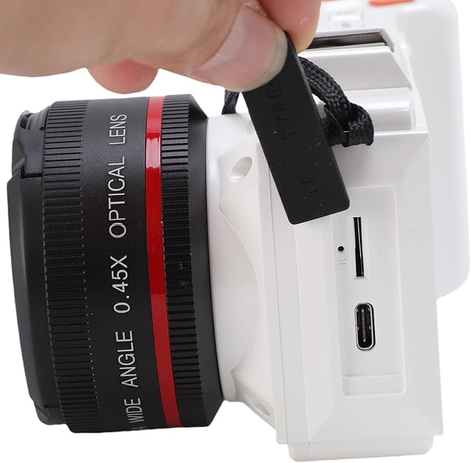 Cámara Digital SLR 4K 70MP 50X Zoom Beige miniatura 7