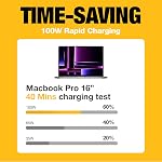 DEWALT Lourds USB C Chargeur de voiture, 120W 2-Port PD 3.0 Adaptateur de type C, PPS Chargement rapide avec/Power Delivery iPhone 17 16 15 14 13 Pro Max Mini Galaxy S22/S20/S10 Pixel iPad/iPad mini