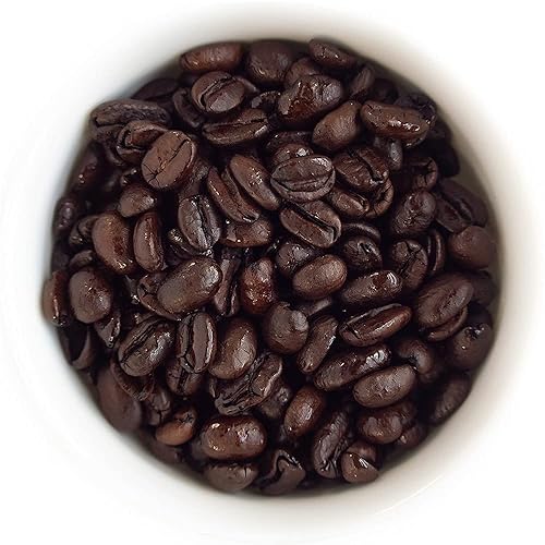 Miniatura 3 de Fresh Roasted Coffee, Caballero negro orgánico, 5 libras (80 onzas), tostado oscuro, comercio justo Kosher, grano entero