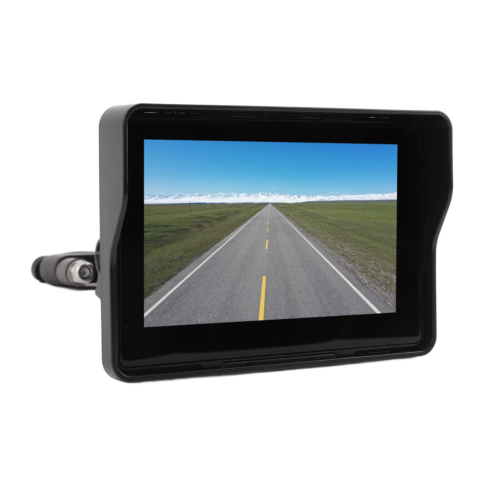 Navigatore GPS per Moto Doppio Resistente All'acqua Touchscreen IPS 5 Pollici Stereo per Moto per Auto (con DVR)