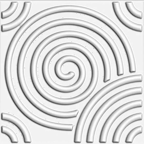 Miniatura 5 de Kingsman 19.6 pulgadas. x 19.6 pulgadas. x 1 pulgada. Wainscot - Paneles de pared para plantas (10 unidades), color blanco