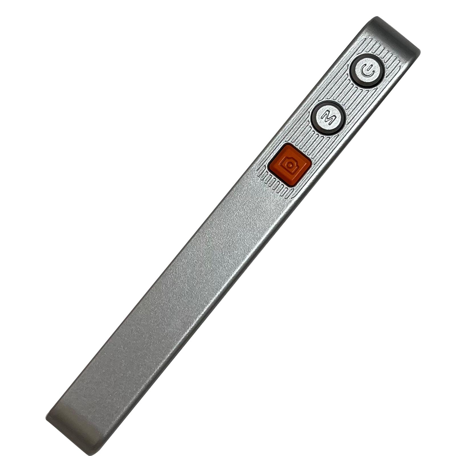 Pissente Teléfono Selfie Pantalla Control Remoto Bluetooth Magnético para Vlogging Transmisión en, Libera la Cámara Trasera, para Entusiastas de los Selfies, ABS, 4.07x2.46x0.48in (Gray)