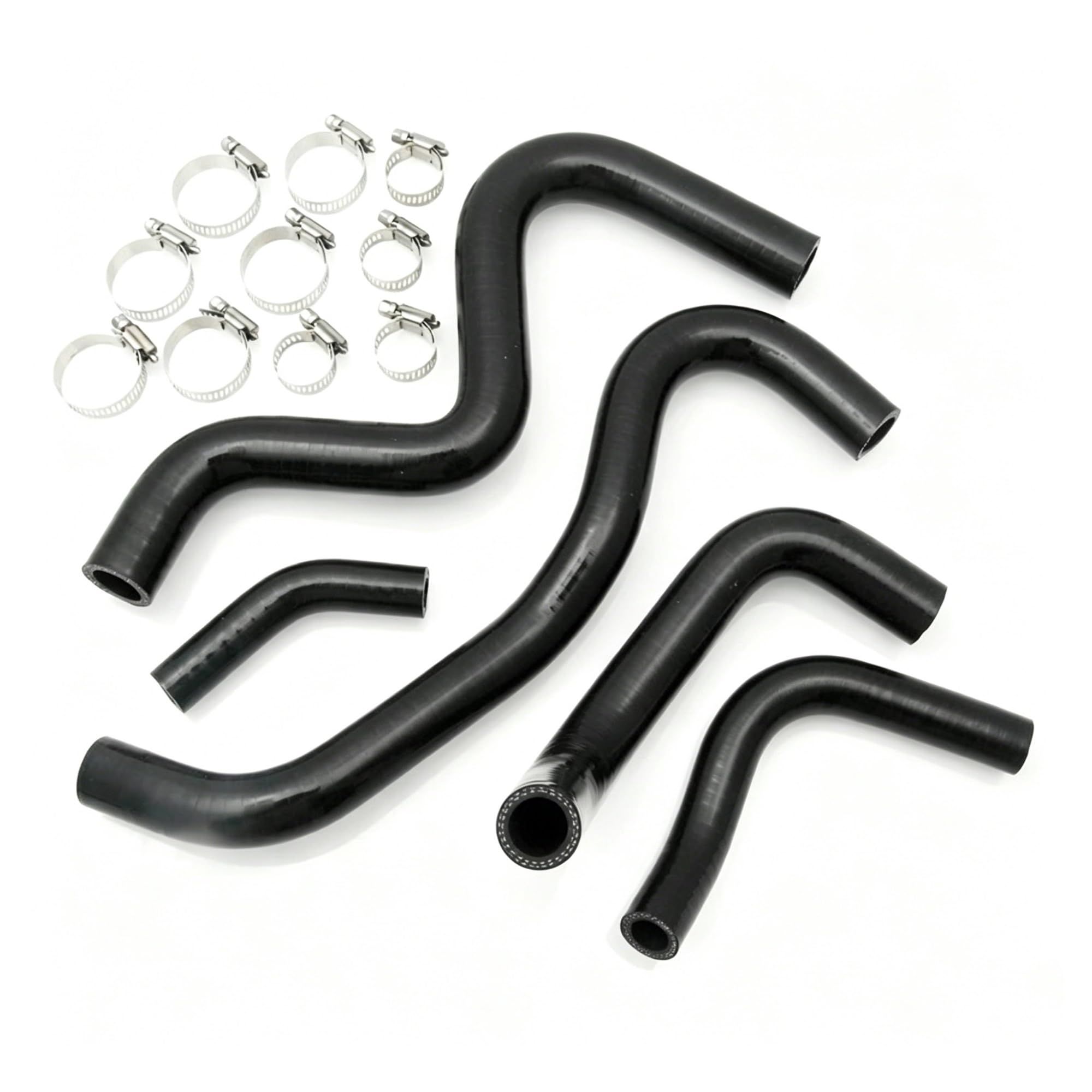 Manguera Admisión Aire Manguera Refrigerante Silicona Para Radiador Motocicleta, Tubo Agua Con Abrazadera Para CBR250RR MC22 1990, 1991, 1992, 1993, 5 Uds. Entrada Aire