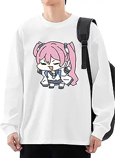[TnmZi] ブルーアーカイブ 黒崎コユキ Tシャツ メンズ 長袖 ロングTシャツ 綿100% トレーナー 春秋冬服 トップス 上着 男女兼用 通勤 通学 おしゃれ 日本出荷