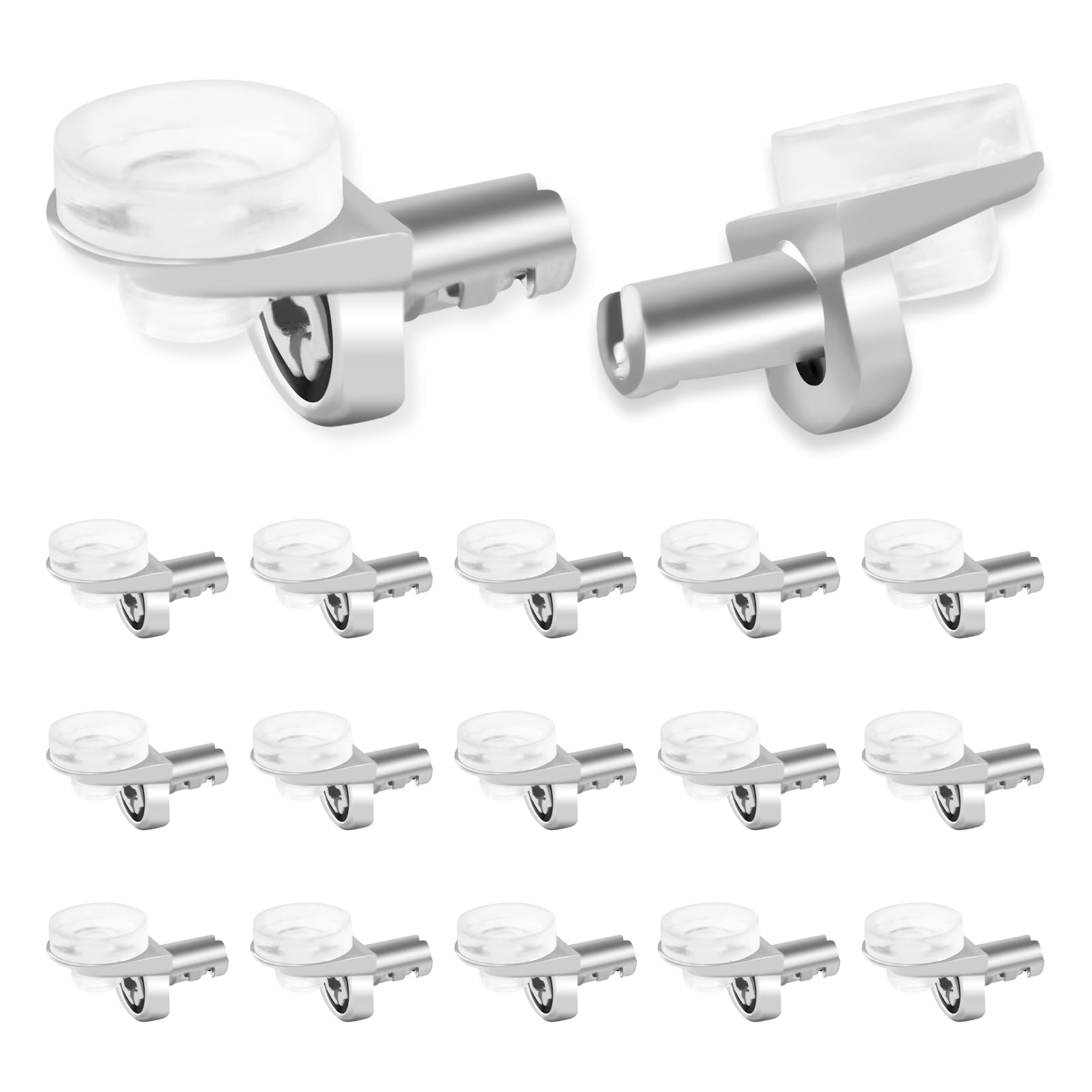 50 Pcs 1/5 Inch 5mm Shelf Pins - Cabinet Shelf Pegs with Silicone Suction Cups, Heavy Duty Shelf Pins for Support Kitchen Furniture, Shelf Pegs 5mm — Amazon image 8