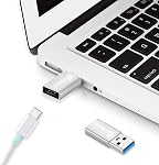 Guermok USB C à USB Adaptateur 3.0(2-Pack), USB C Femmes à USB Adaptateur Homme Compatible avec iPhone14 15 16 Pro Max iPad, Ordinateurs portables PC Banques d'électricité et plus USB-A Dispositifs, 5Gbps & Chargement rapide