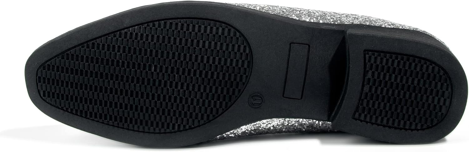 UUBARIS Mens Dress Loafers Tuxedo Suit Slip on Shoes - Image 2