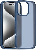 Vista 58 de Funda Translúcida Mate para iPhone 11, [Protección contra Caídas de Grado Militar de 10 Pies] Parachoques Protector Delgado Duradero Resistente a