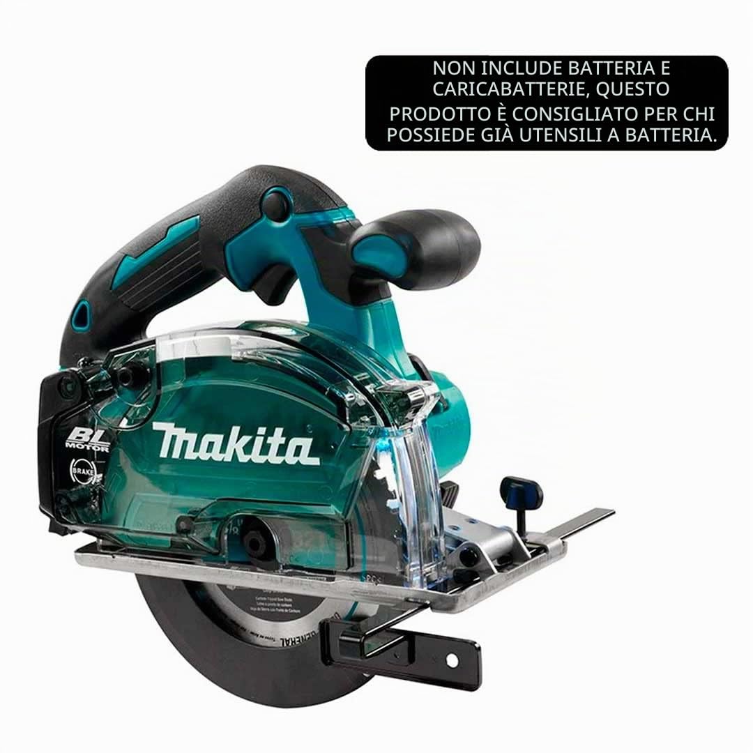MAKITA DCS553Z - Cortador de metal a batería BL 18V LXT 150mm