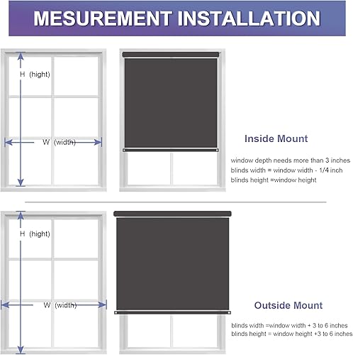 Miniatura 7 de MYshade Persianas enrollables personalizadas, filtrado de luz, persianas enrollables de malla con cable, bloqueo de sol, protección de privacidad,