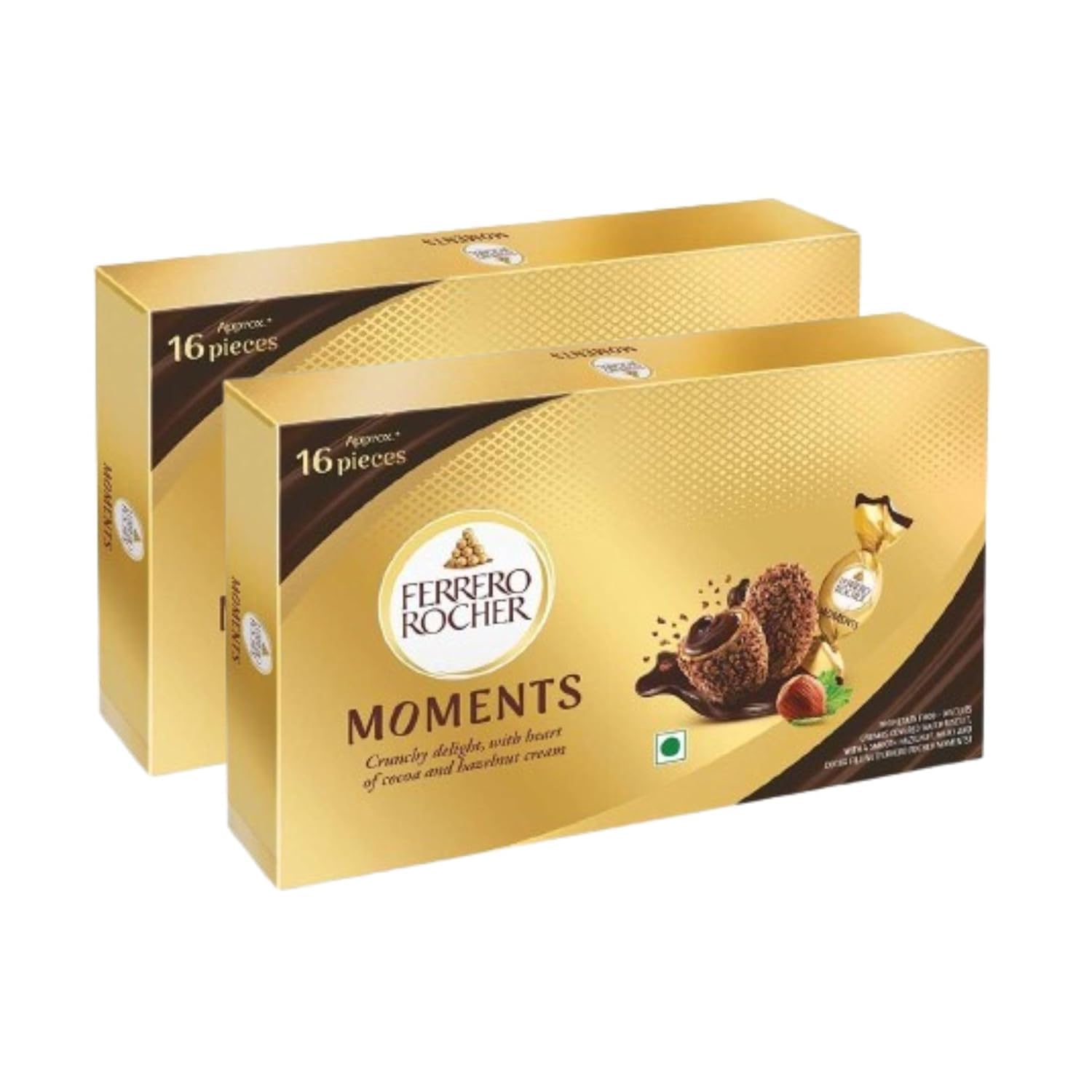 See full amazon price history chart for Ferrero Rocher Moments, 16 pralines Pcs 92.8gm (Pack of 2) Ferrero Rocher Moments, 16 pralines Pcs 92.8gm (Pack of 2) (B0D33L2J8J) Amazon Price History, Amazon Price Tracker
