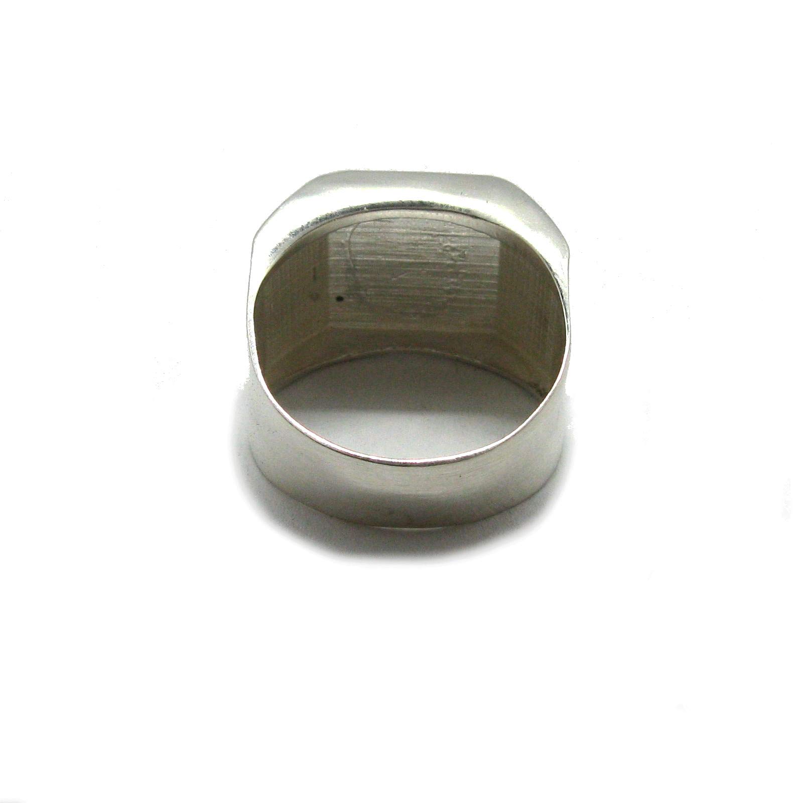 Sterling silber herren ring solide 925 Wolf R001851