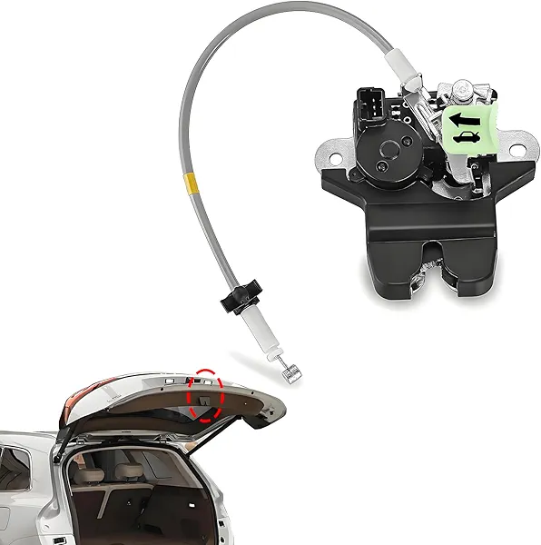 Trunk Latch Replacement for Kia Optima 2016-2020, Sedan -Rear Tailgate, 4 Pins Rear Trunk Latch 1.6 2.0 2.4L 81230-d4000 Lock Actuator Assembly