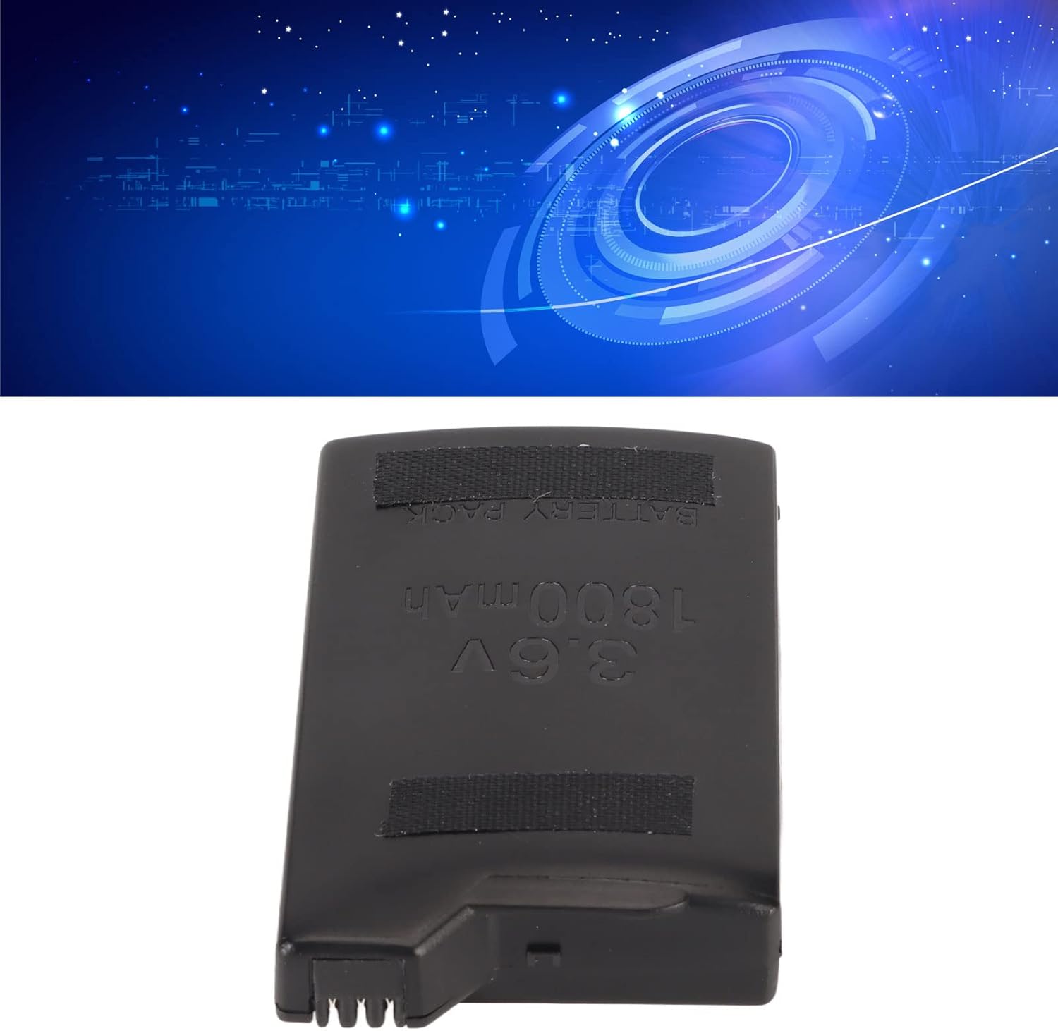 ciciglow 3.6V 1800mAh Rechargeable Replacement Battery Pack, Polymer Lithium Ion Battery for 1000 (1001 1002 1003 1004 1005 1006 1007 1008 1010), for Fat